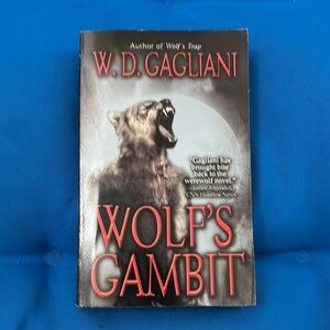Wolf’s Gambit By W.D.Gagliant Soft Cover Supernatural Werewolf’s NWOTS